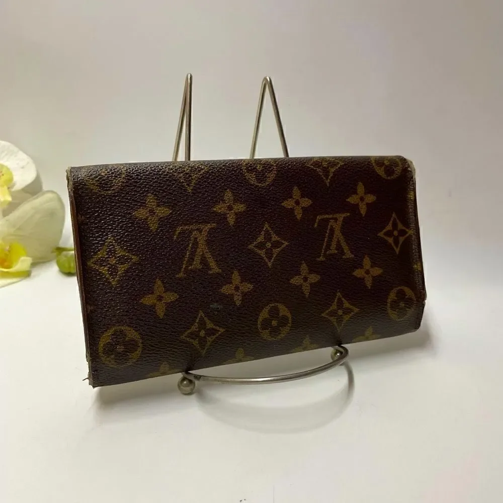 Authentic Louis Vuitton Porte Tresor International Long Wallet